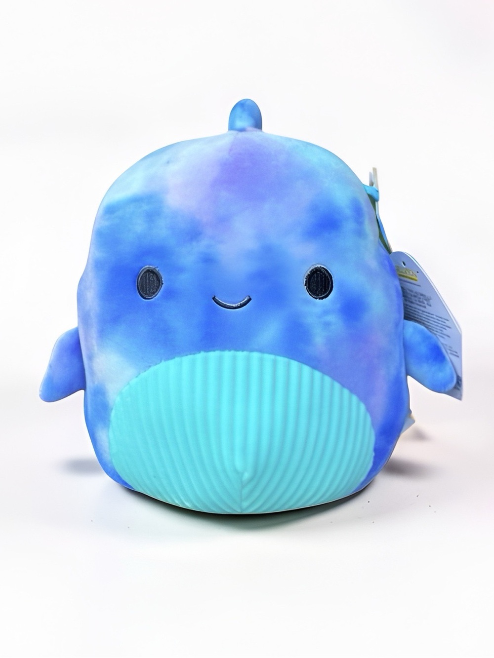Original Squishmallows Cyan Blue Whale Plush 7.5” Kellytoy Jazwares